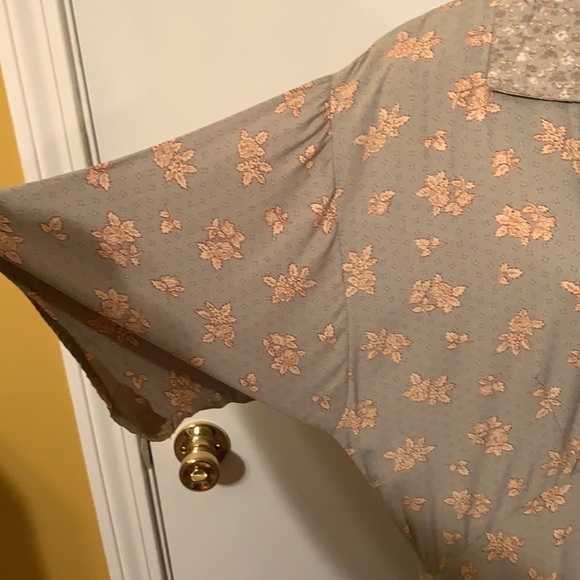 Dress To Kill Vintage Floral Maxi Cottagecore Button Down Dress by Jane Mohr - Picture 7 of 13